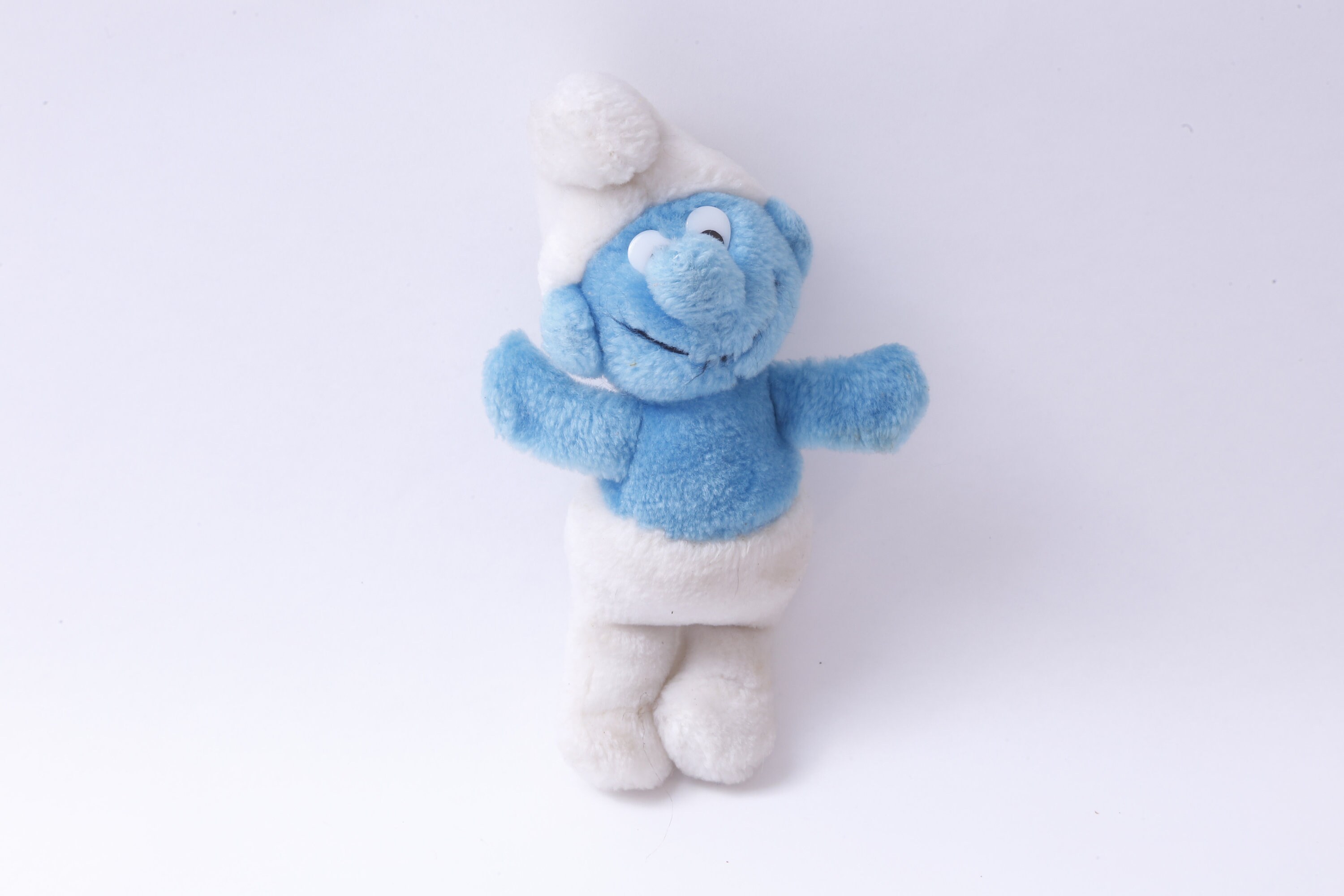 Smurf Blue Body White Hat White Pants 6 