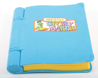 Mattel, See N Say, Story Maker, Vintage, 1991, Toy, Creative, Sentence, Making, Connecting Words, Battery Operated ~ 260702-WH 1121