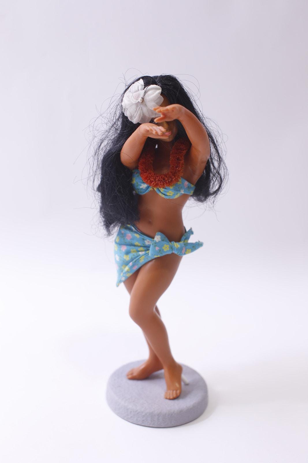 Hula Dancer Figurine - Etsy