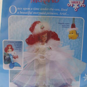 Disney The Little Mermaid Holiday Ariel Doll by Tyco in FLAWED Box ~ 260302-WH 831 image 5