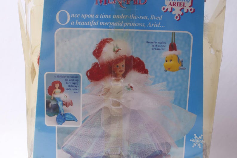 Disney The Little Mermaid Holiday Ariel Doll by Tyco in FLAWED Box ~ 260302-WH 831 image 5