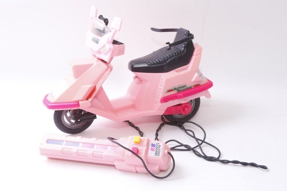 Mini moto rose Barbie, scooter d'action, personnalisé 5000