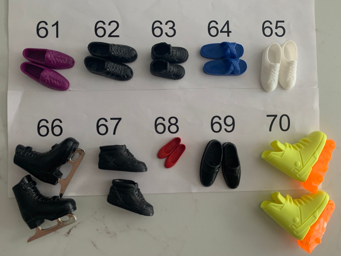Vintage Barbie Shoes Assortment PICK YOUR OWN 1 All Eras Etsy