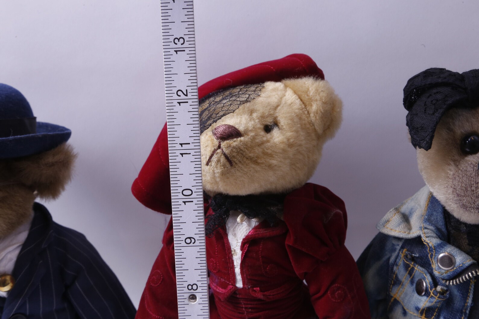 Brass Button Bears Baxter Gabrielle Roxy Hand Crafted Etsy