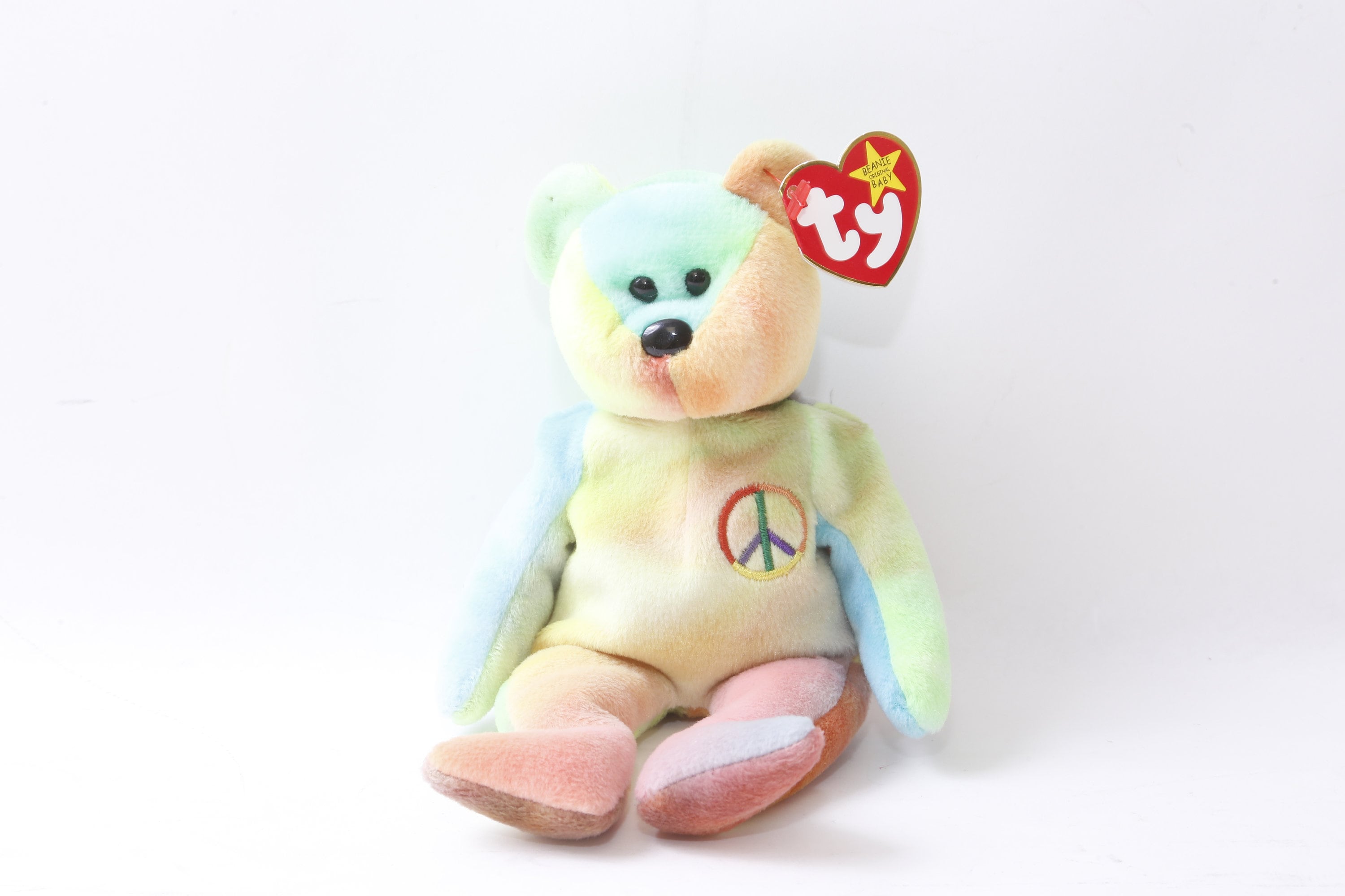 希少　ty　レインボーピース　クマ　ビーニーバディーズ　特別価格 レインボー | 製品情報 | Ty Japan