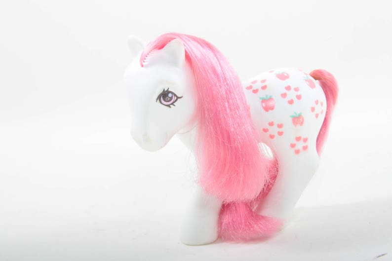 My Little Pony Mommy Apple Delight White Pink Hair Etsy