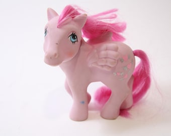 Vintage Manon 1984 Gold Tone & Clear Crystal Miniature Pegasus