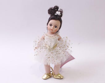 1990s, Madame Alexander, Ballerina, Puppe, Vintage, Modepuppe, Sammlerstück, ~251120-WH 1404