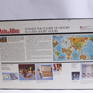 Axis and Allies Complete Board Game, Vintage Collectable Excellent Condition WH-011 I-2 image 2