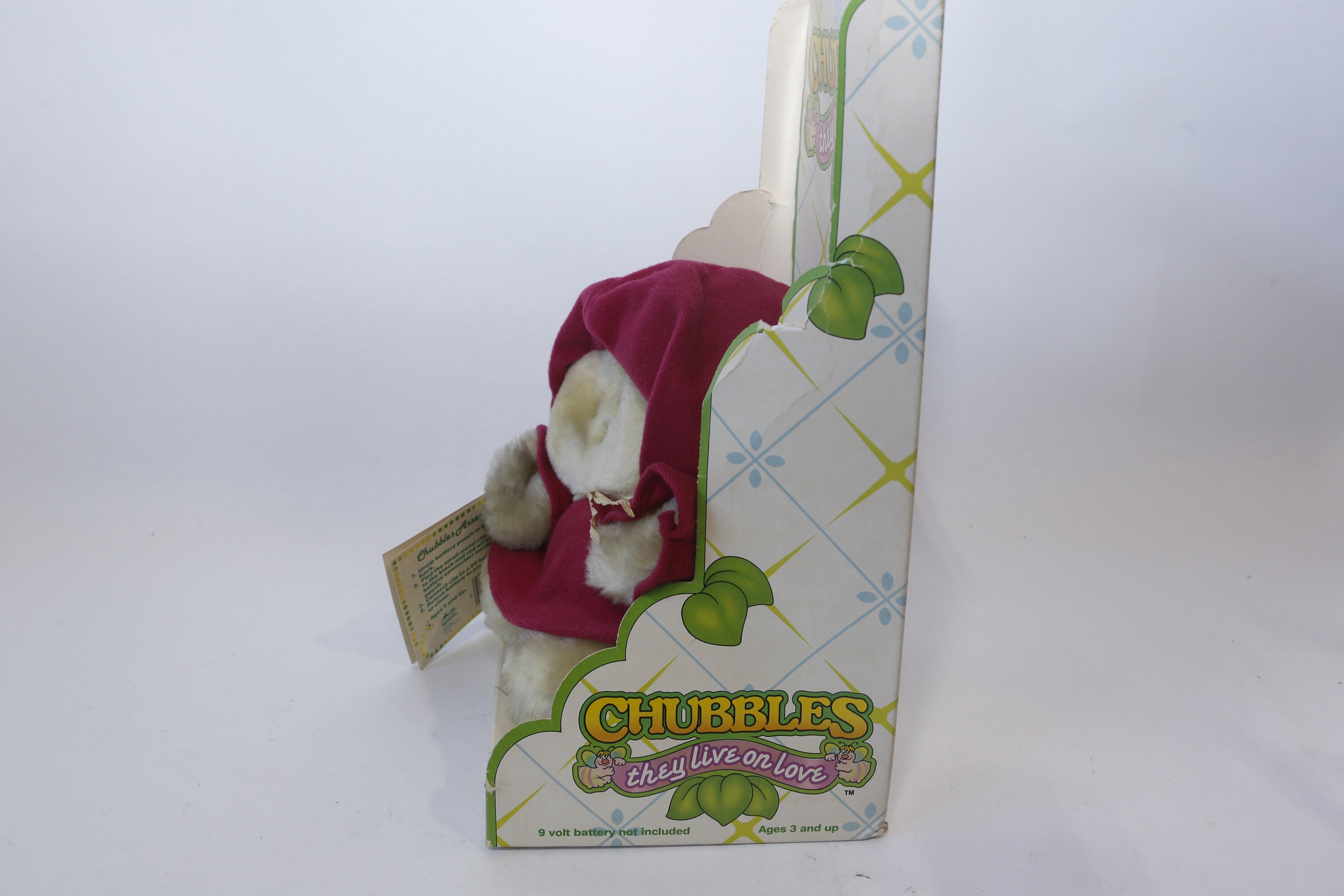 Chubbles, Plush, 1980s, Animal Fair, Red Costume, With