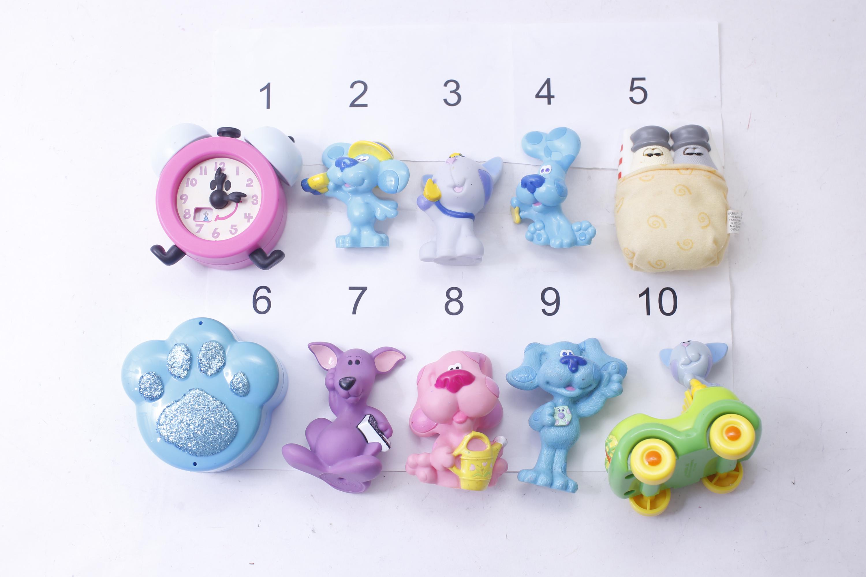 thumbnail image 2 of BLUES CLUES Magenta Friends Chocolate Lollipop Candy Soap Mold - Plastic Clear Mold 2 of 5