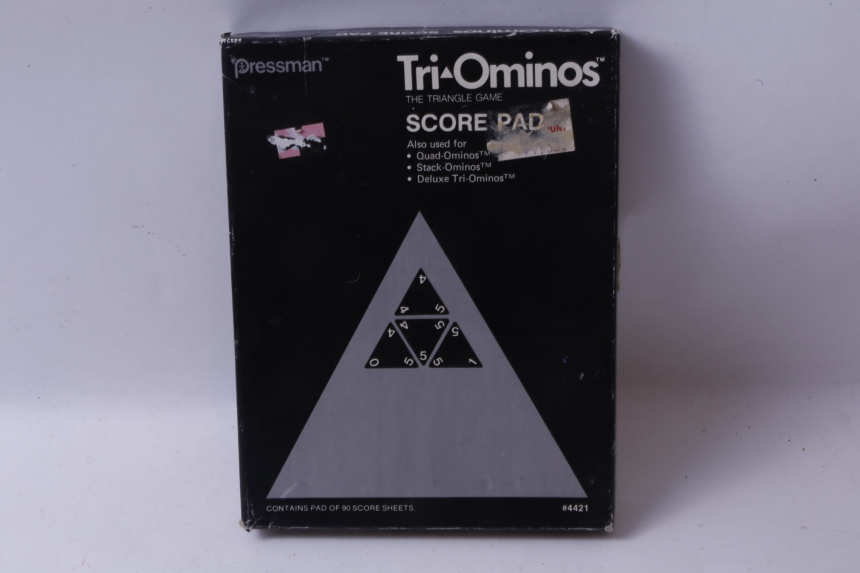 Triominos de Luxe Board Game Used