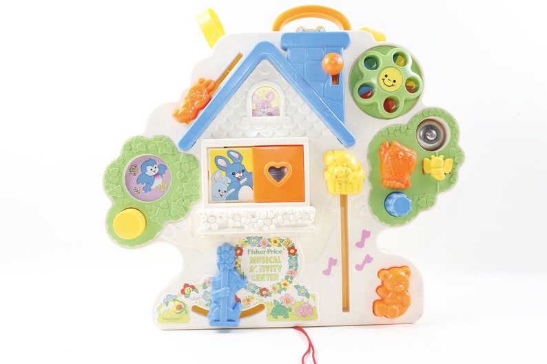 fisher price musical activity center