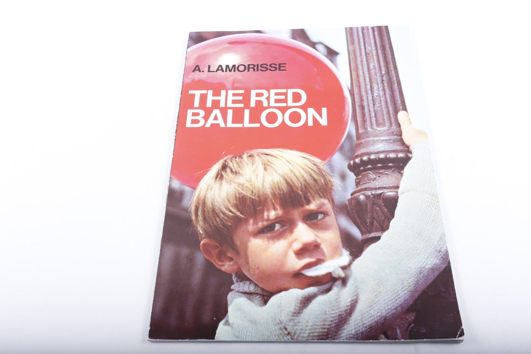 Albert Lamorisse the Red Balloon Movie Book Softcover Vintage Picture