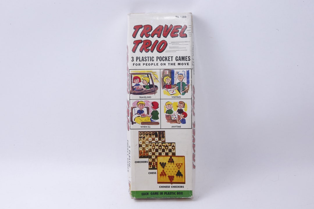 Set Dama E Tris Magnetico 2 In 1 - Gioco Da Viaggio Con Pedine In Schiuma E 59 Adesivi Premio - Per Bambini Dai 3 Anni - 3