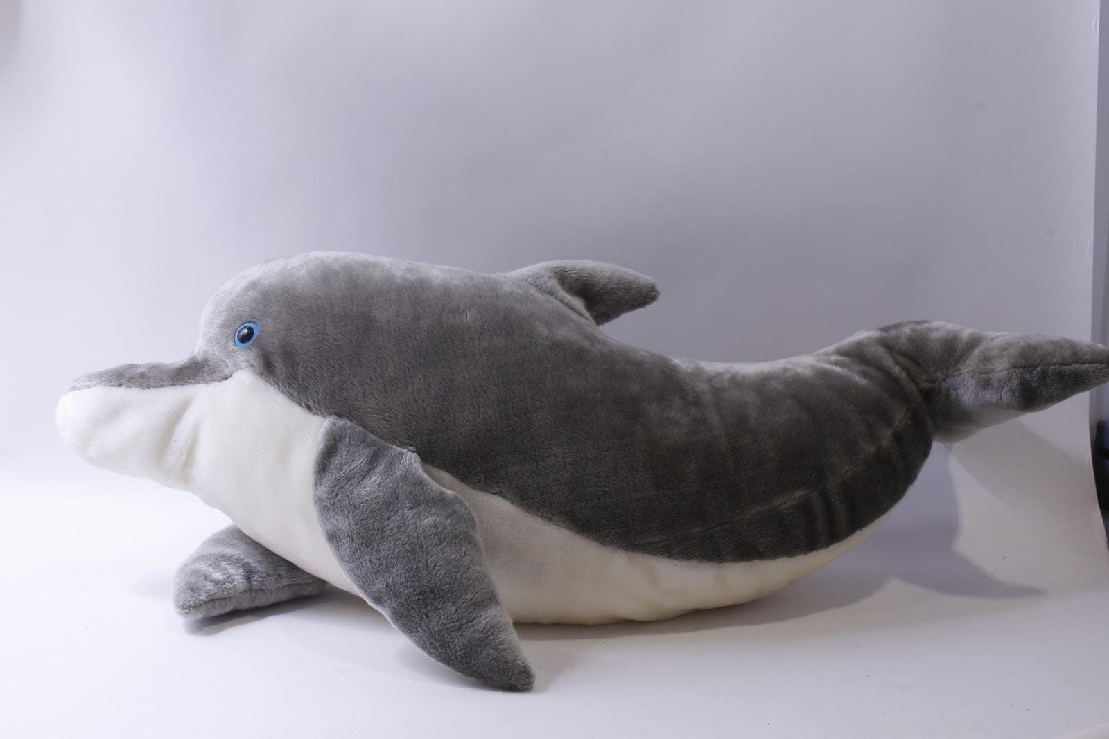 Sea World, Dolly, Dolphin, XL Plush, Vintage, Soft, Toy, 34