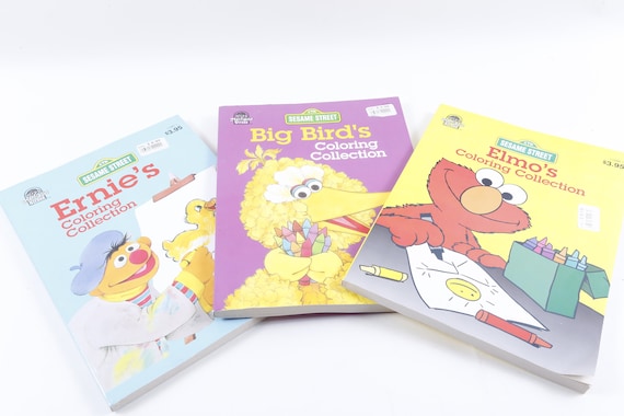 Sesame Street Coloring Book Collection Merrigold Press - Etsy