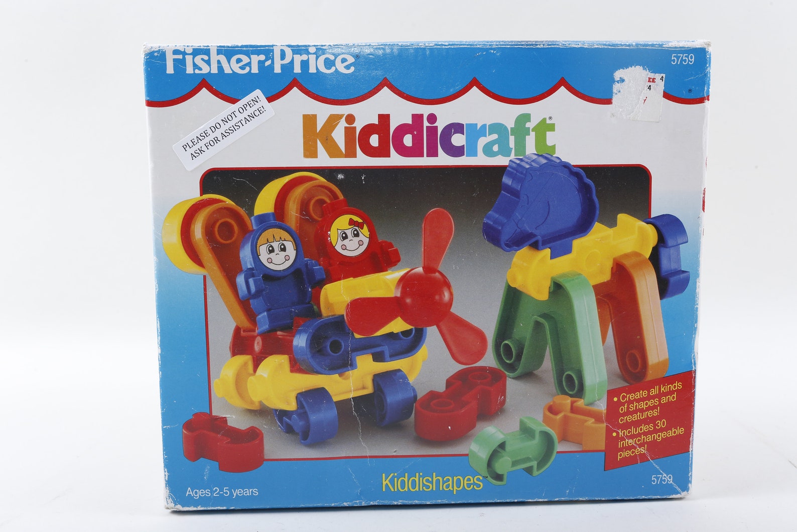 Kiddicraft Kiddishapes Plastic Toy Set Fisherprice Children Etsy Israel