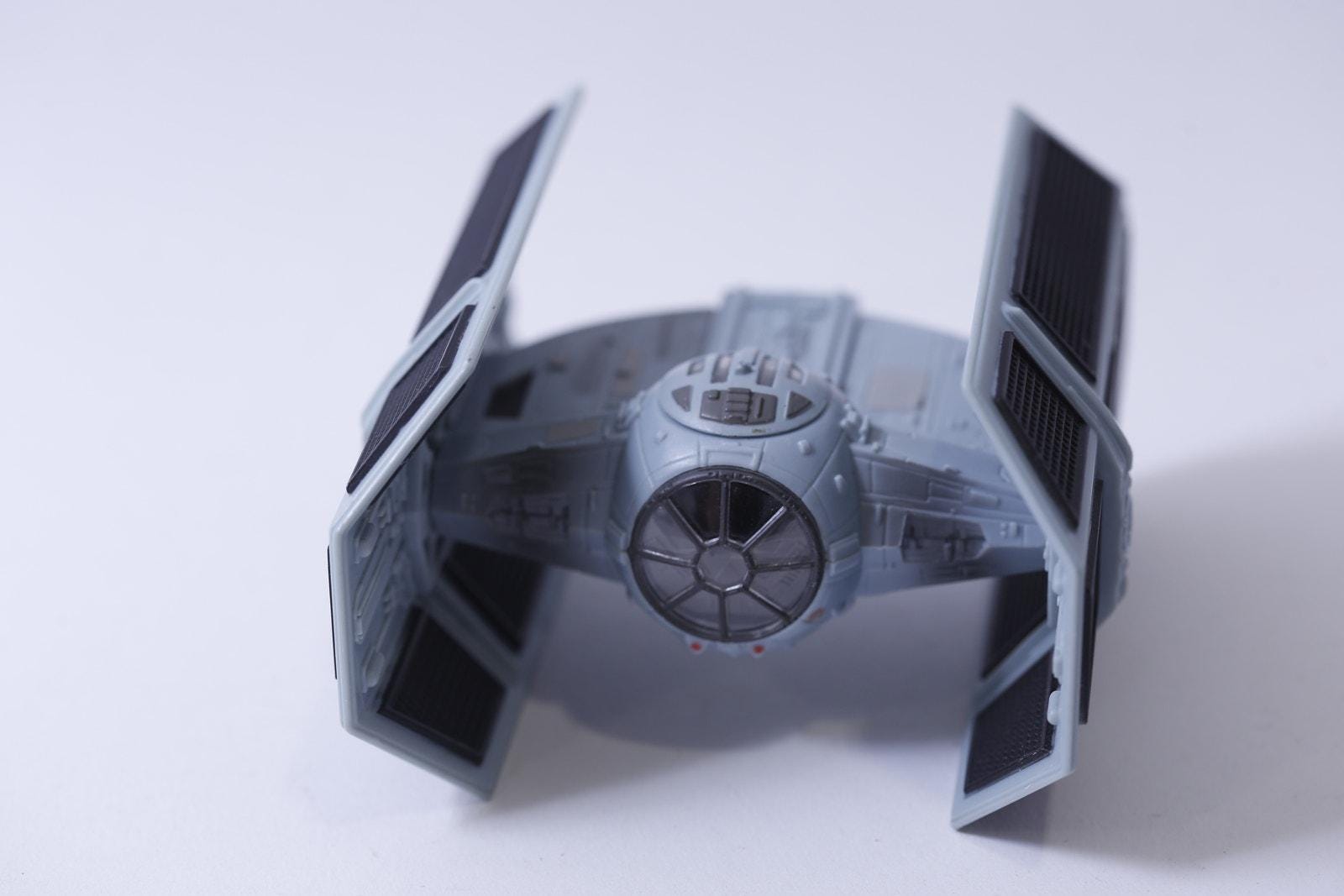 star wars action fleet darth vader tie fighter
