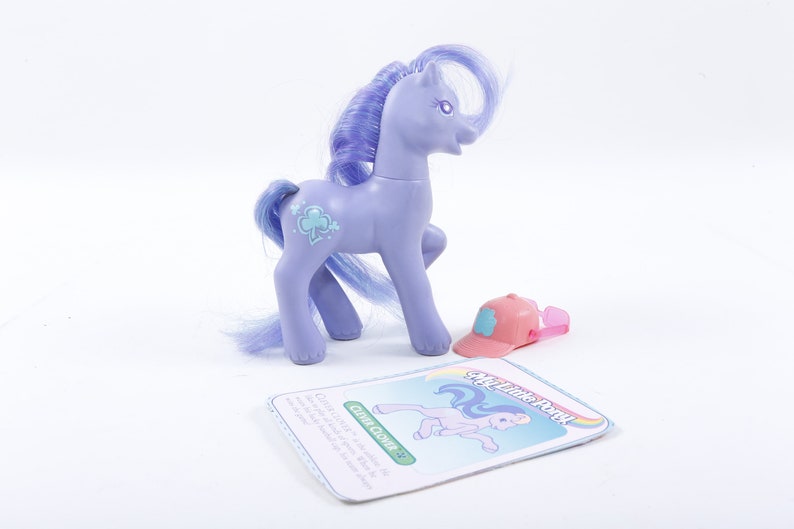 Vintage My Little Pony Clever Clover Blue Toy Set Clover Etsy