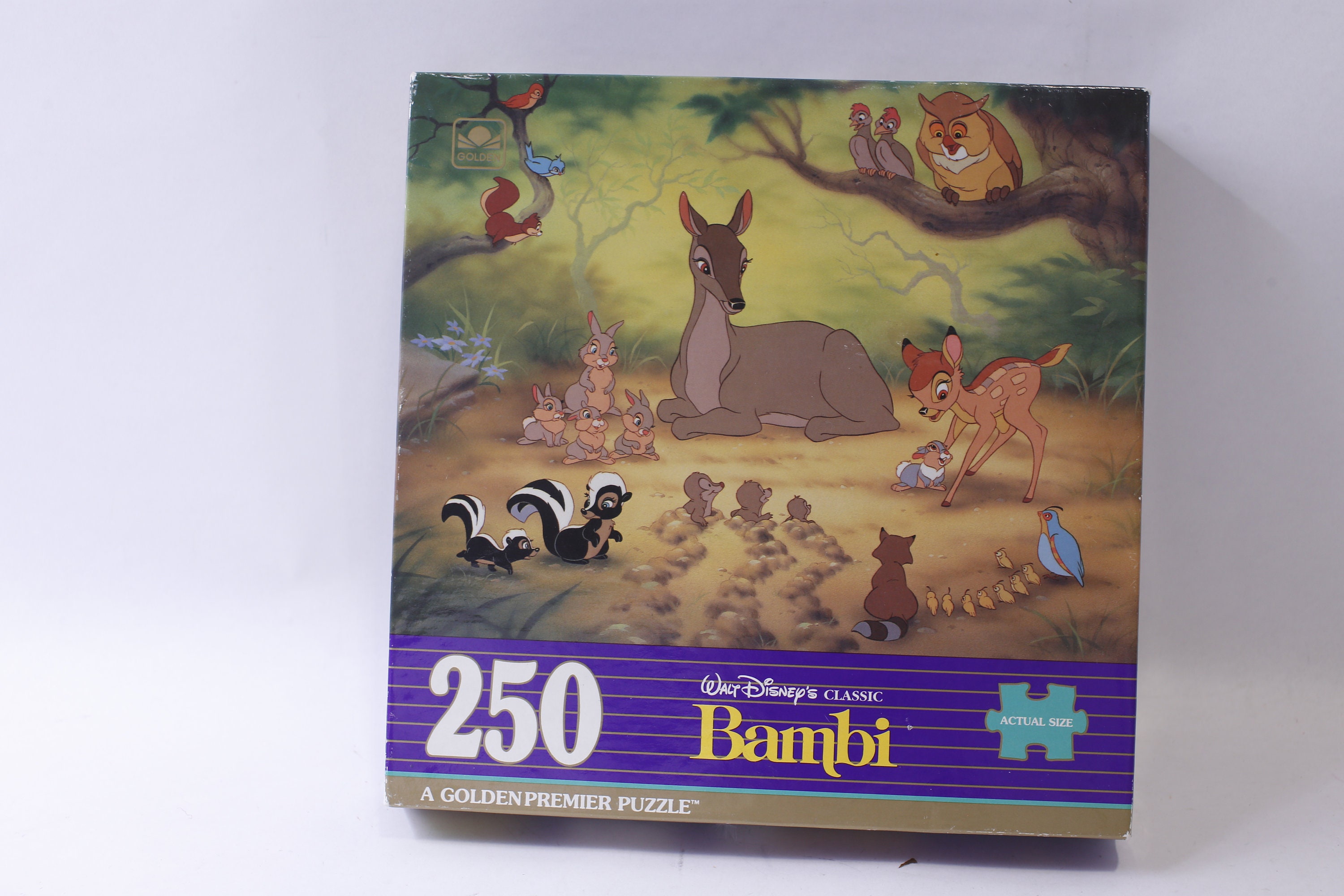 Complete Bambi, Jigsaw Puzzle, 250 Pieces, Walt Disney, Golden