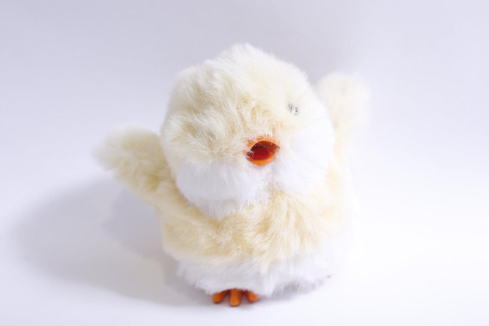 ビンテージ ヒヨコちゃん 1974年 RUSS BERRIE USA製 Russ Berrie、ワドルレス、ひよこ、7インチ、メカニカル、イエロー