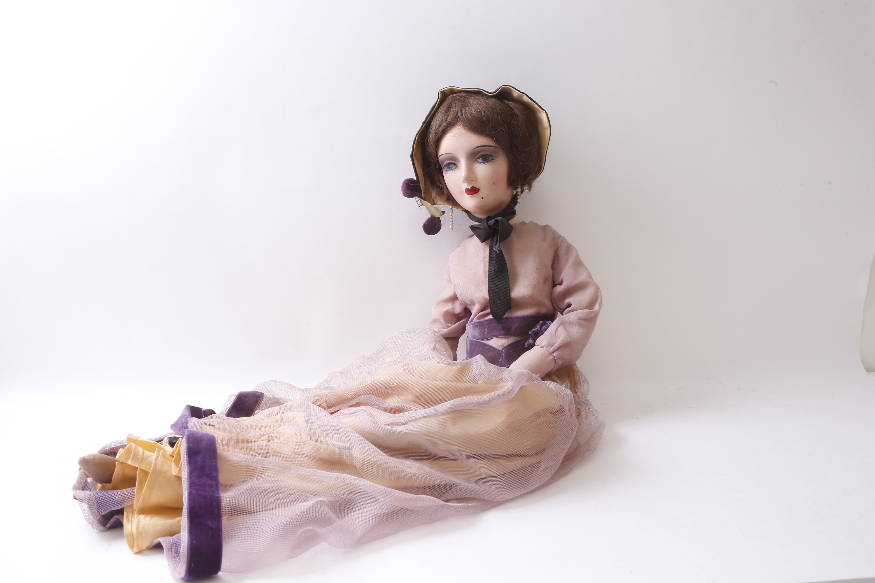 Antique Boudoir Doll - Etsy