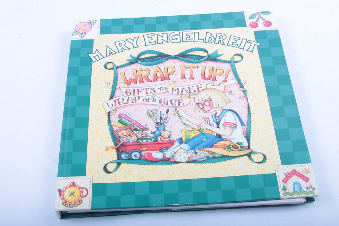 Mary Engelbreit Wrap It up How to Wrap Vintage Instruction Book With