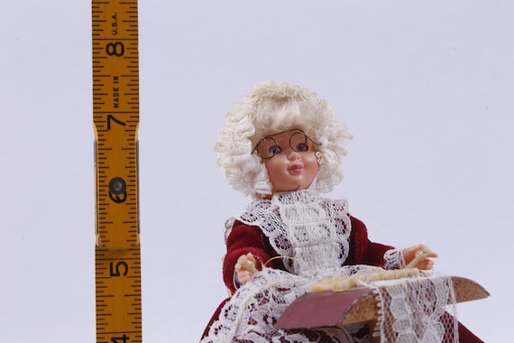 ブルージュ、ベルギー、レース編み人形、ブラウン ホワイト、人形の