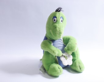 Dr Seuss, Yertle the Turtle, Plush, Green Blue, Soft Toy, Stuffed Animal, Cartoon Character, Collectible, ~ 231014-DISV 559