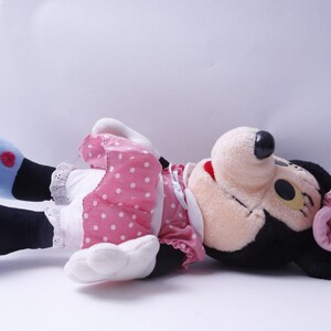 80s Disney, Minnie Mouse, Dressed, 16", Plush, Soft, Toy, Vintage Plush, Stuffed Animal ~ 987 image 3