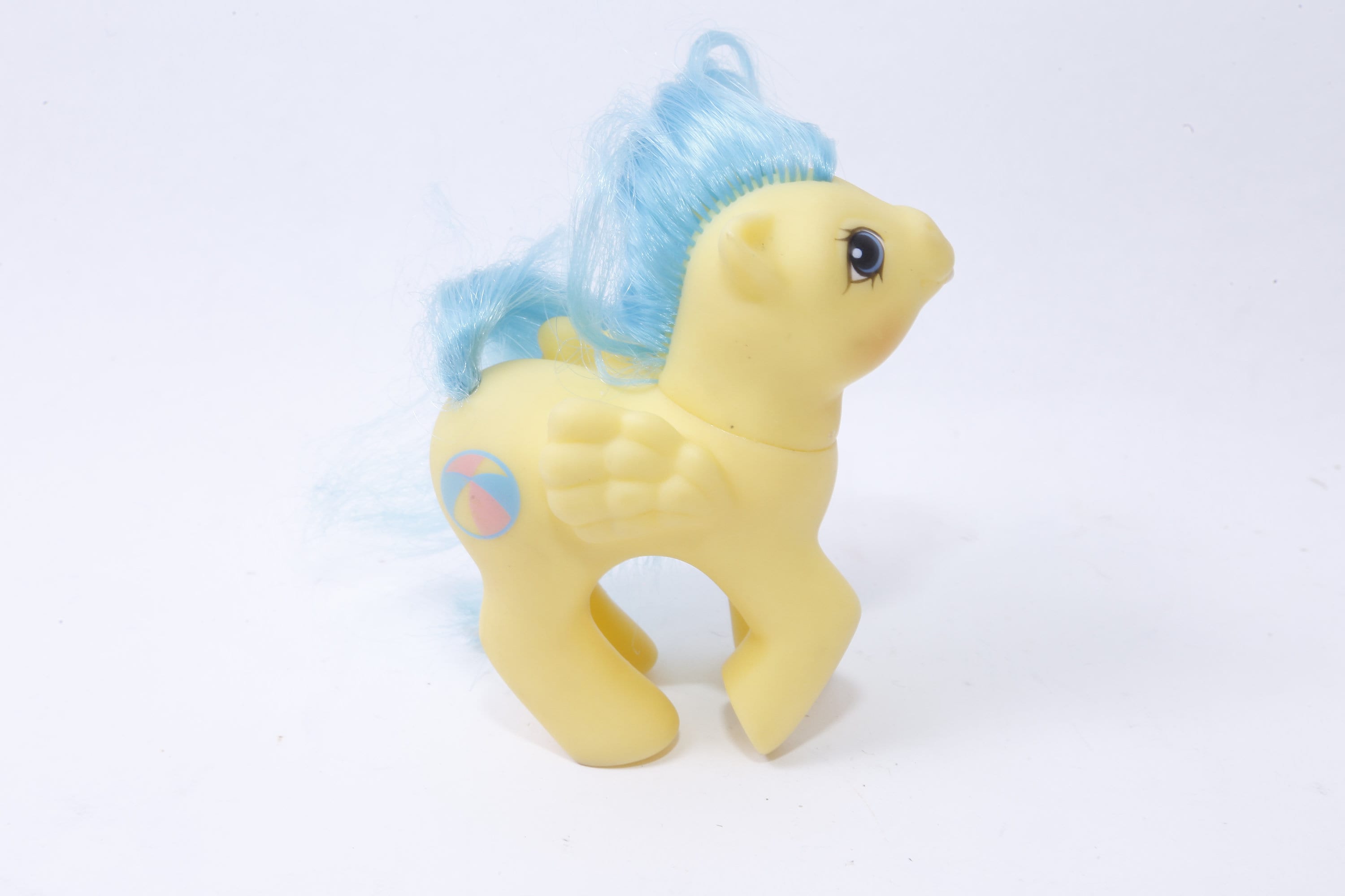 Hasbro, My Little Pony, Baby Bouncy, Pegasus, 1980s, Yellow Body
