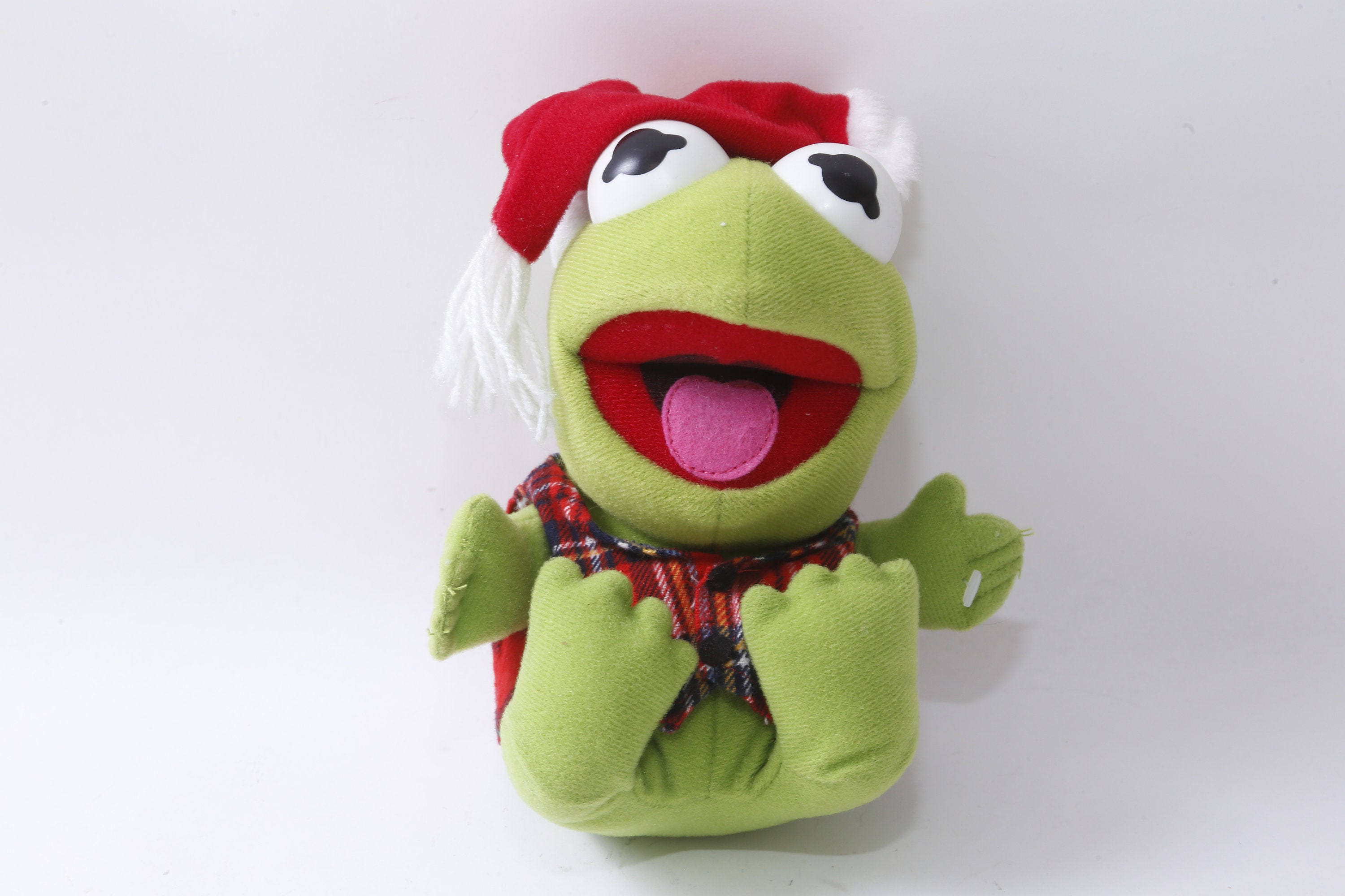 christmas kermit plush