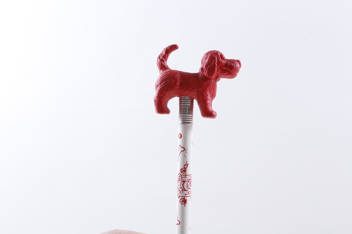 dog pencil toppers