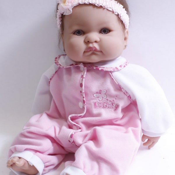 Berenguer, Reborn Doll, Pink Outfit, Lifelike, Realistic, Baby Doll, La Baby, Adorable, Cute, Nursery Decor, Artistic, ~ 230907-KSL 451