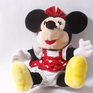 Disney Minnie Mouse Plush Vintage Cartoon Collectible ~ 260427-WH M-07-06 zdjęcie 1