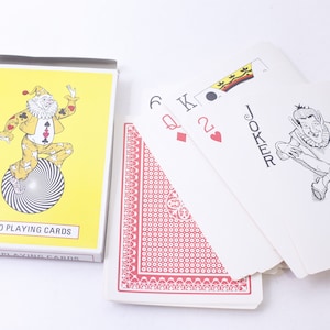 Cartes à jouer géantes, plastifiées, Jeu de cartes, Grande, Surdimensionné, Jeu familial, Fun, ~ 240719-SHC SHC-039