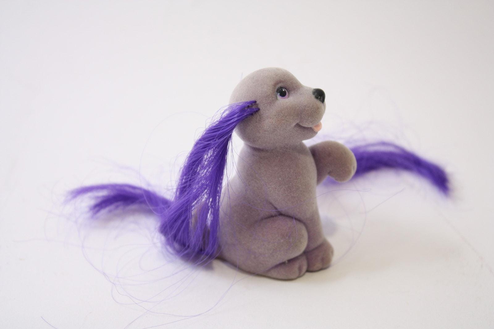 My Little Pony, Li'l Litters, Lady Labrador, Mommy Dog, Purple, Flocked ...