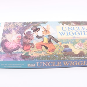 Uncle Wiggly Vintage Board Game 1970s 1980s H-1