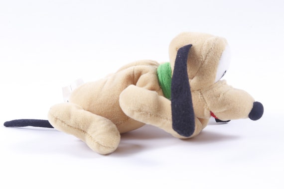 Disney, Pluto, Dog, Plush, Soft, Toy, Doll, Red Collar, Vintage,  Collection, Vintage Plush, Stuffed Animal 20-01-219