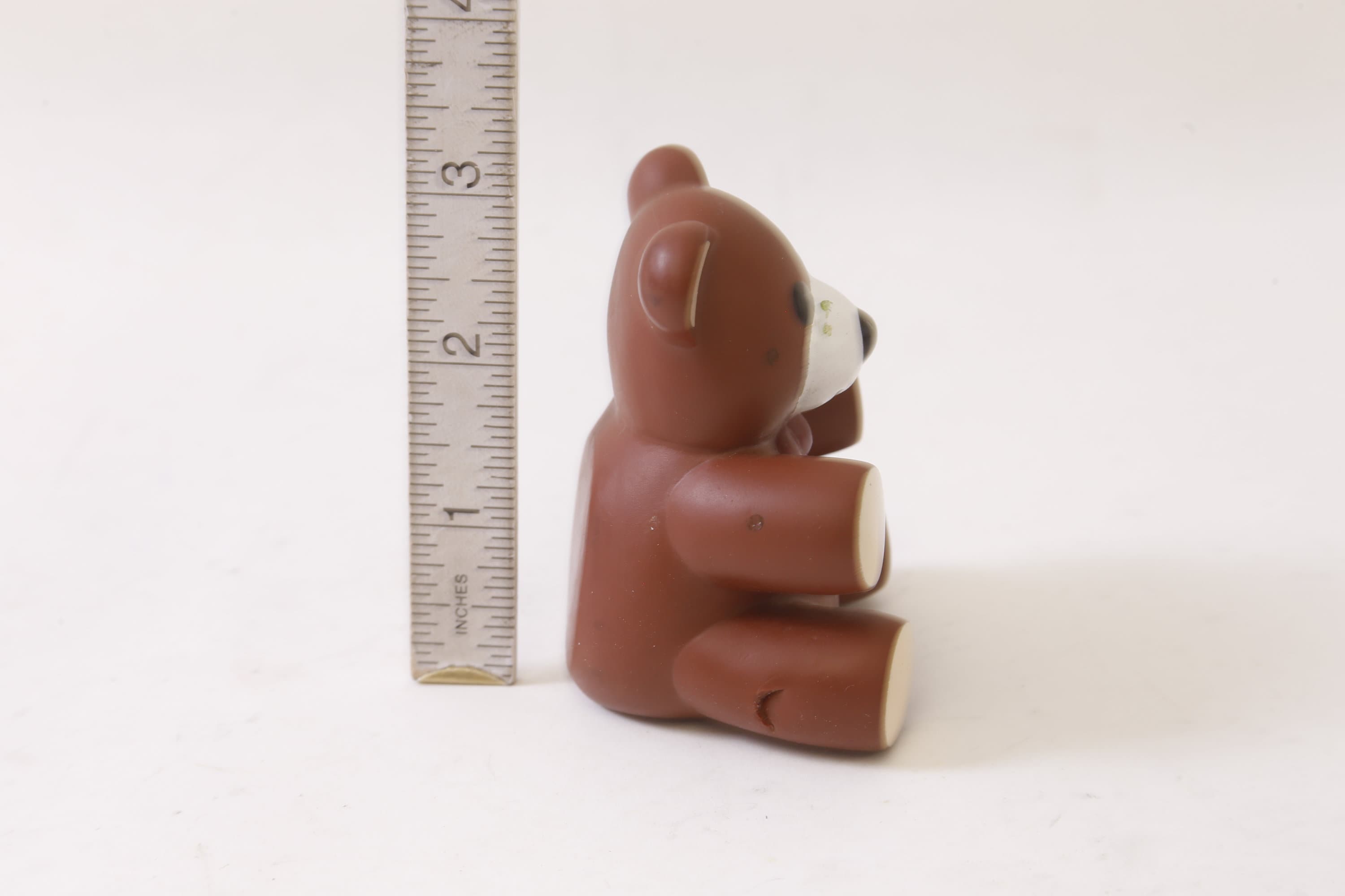 80s, Ross Laboratories, Rubber Bear, Teddy Bear, Brown, Squeaky