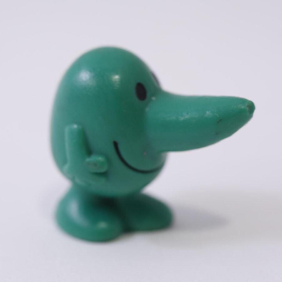 Mr Men and Little Miss, Mr Nosey, PVC Figure, Arby's, Vintage, 2