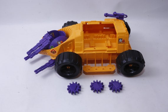 Buy GI Joe Cobra Parasite 1992 Vehicle Black Wheels Orange Online