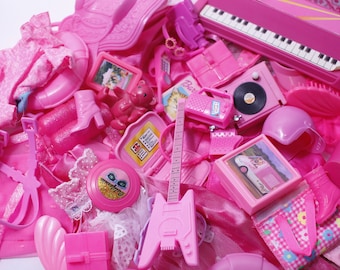 Accessori Barbie Vintage #1 Colore Rosa Brillante SCEGLI IL