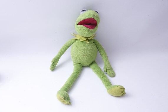 vintage frog stuffed animal