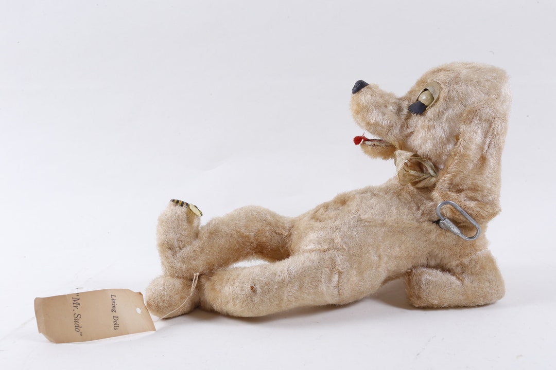 Lazy Bones the Sleepy Pup Kamar Rare Prototype Sample OOAK Hand Made Living Dolls Mr Sudo Dog Lying Moveble Eyes 1963 20 01 244 Etsy