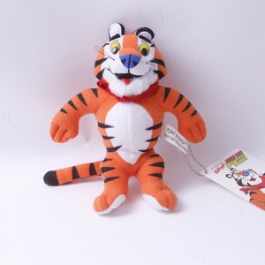 Kellogg's, Tony the Tiger, Bean Bag, Breakfast Bunch, Bird, Soft, Plush, Toy, Figure, Vintage Plush, Stuffed Animal, ~ 20-01-632
