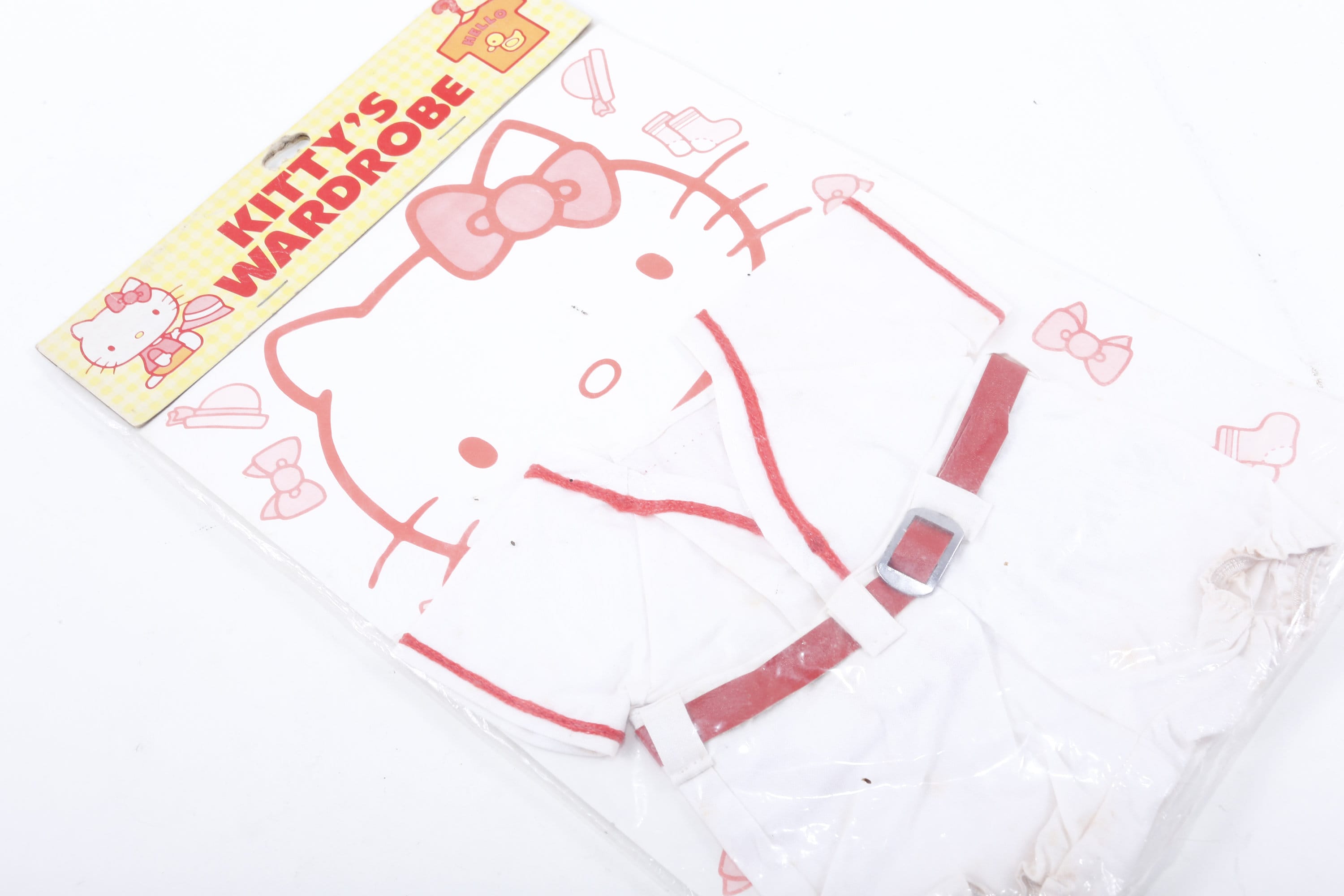 LARGE Vintage Sanrio Hello Kitty Kitty's Wardrobe White 