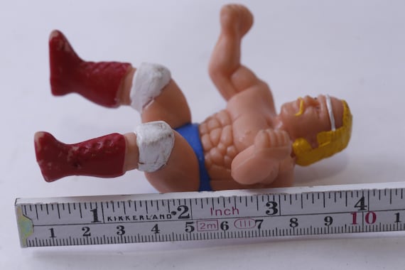 WWF, Hulk Hogan, Finger puppet Action Figure, 1980s, Wrestling