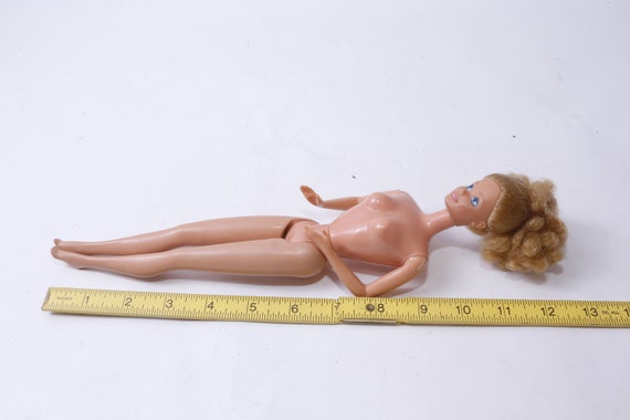 Barbi Li Xxx - Mattel 1966 Barbie Doll Nude Movable Limbs Brown Hair - Etsy